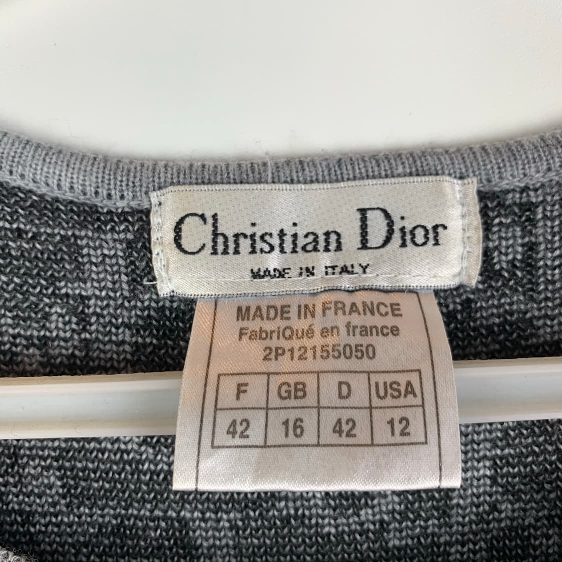 크리스챤 디올 90’s 오블리크 모노그램 니트 상품이미지5