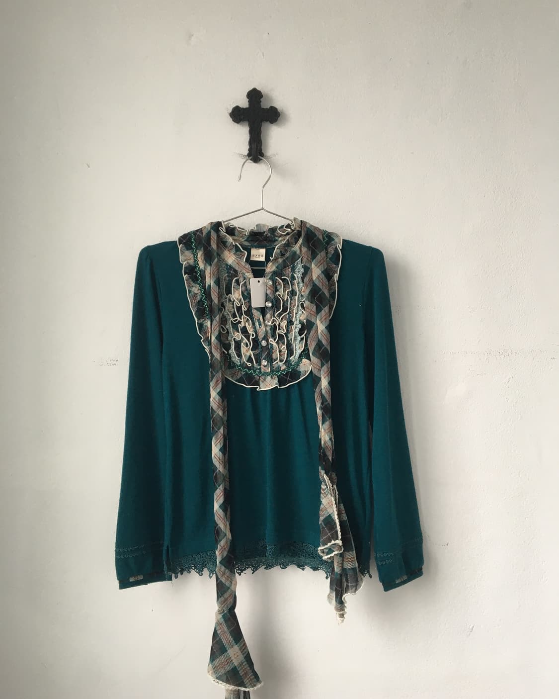 Axes femme tied point sleeve 상품이미지2