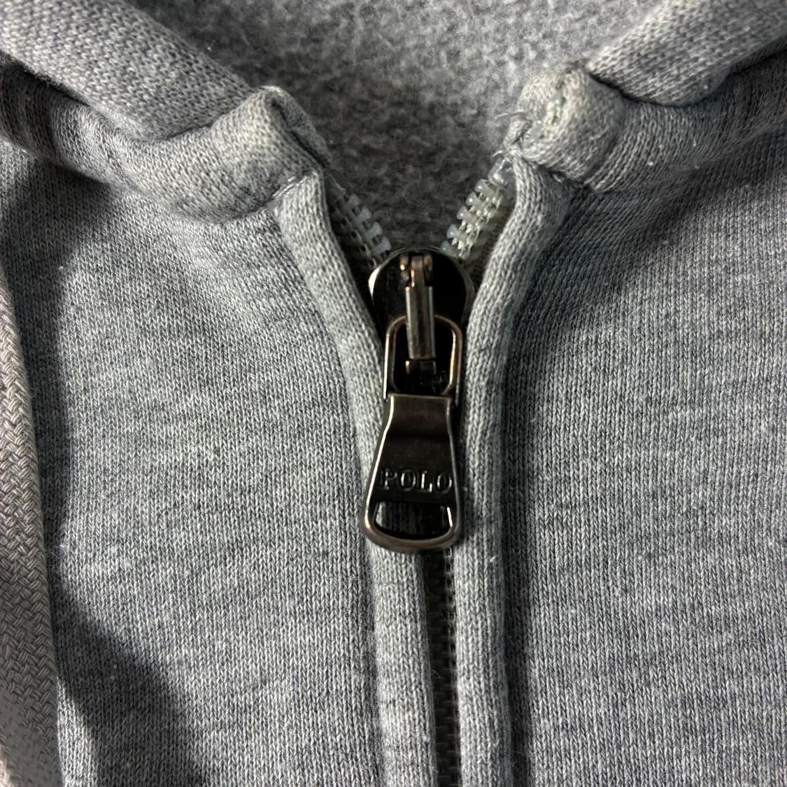 Polo  폴로 랄프로렌 자수 그레이 후드집업  상품이미지4