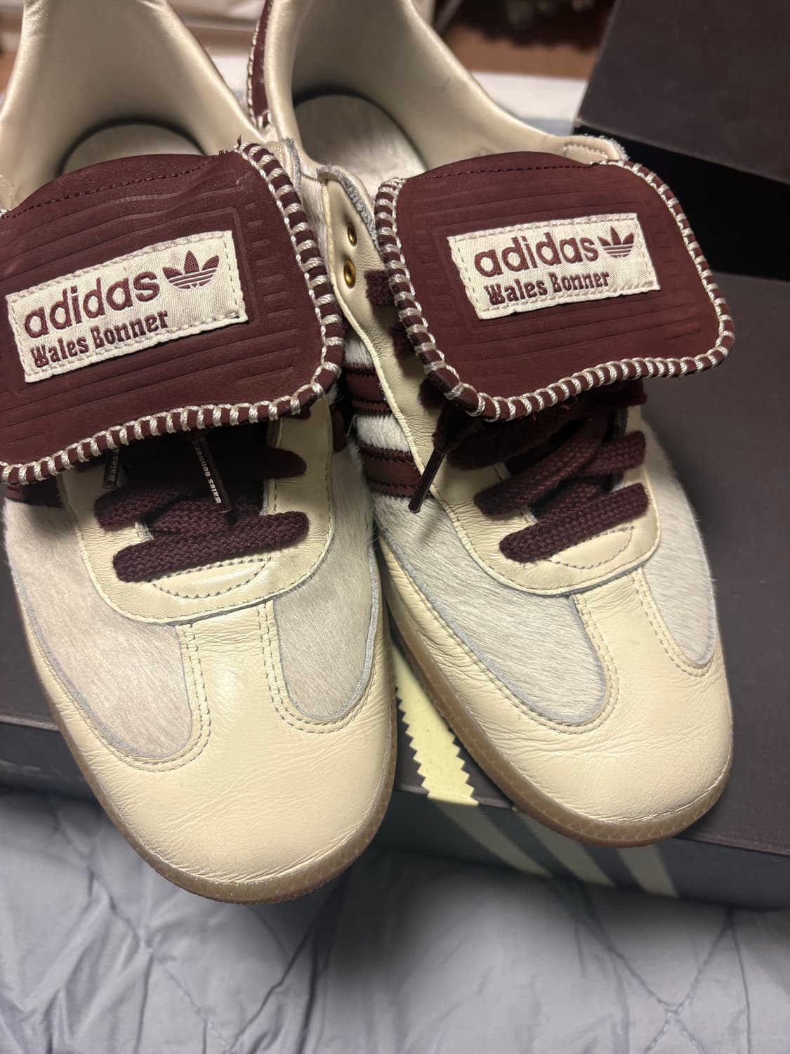 아디다스 웨일즈보너 삼바 크림 305 풀박 상품이미지1