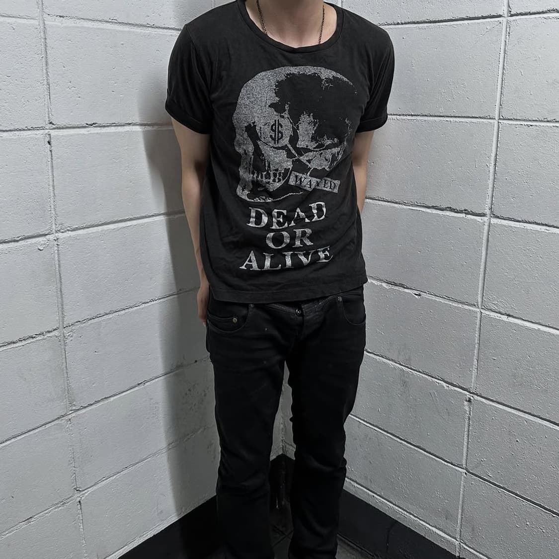 Dead or live skull short sleeve 상품이미지1