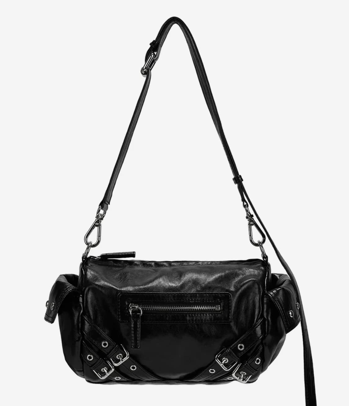 다이닛 STUD POCKET BAG IN BLACK 상품이미지1