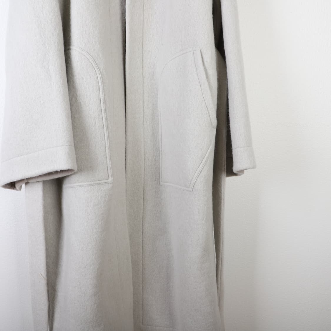 46 / Rick Owens 릭오웬스 울 알파카 로브 코트 상품이미지5