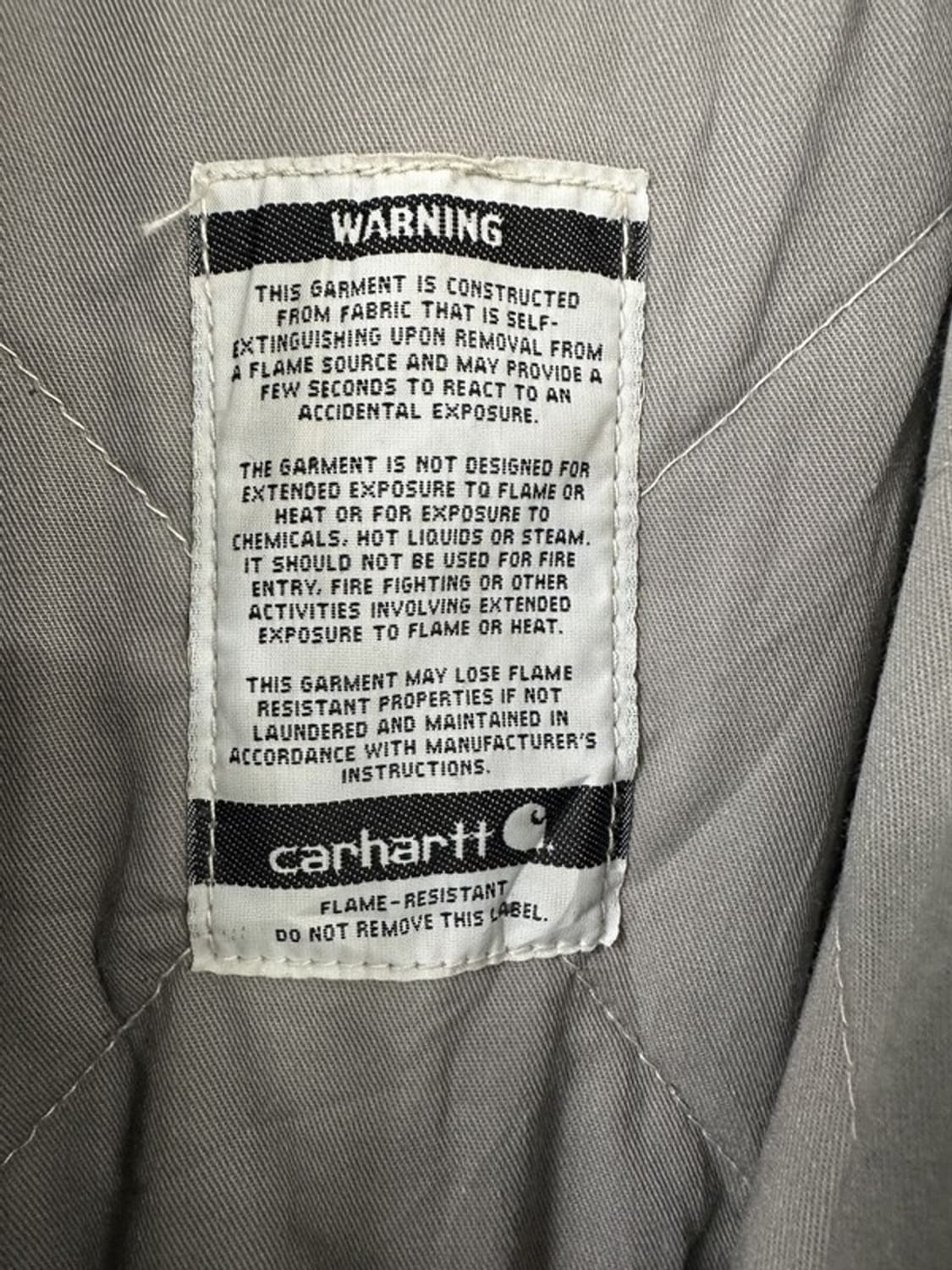 [XL] CARHARTT FR 칼하트 리플렉터 코튼 워크자켓 상품이미지9
