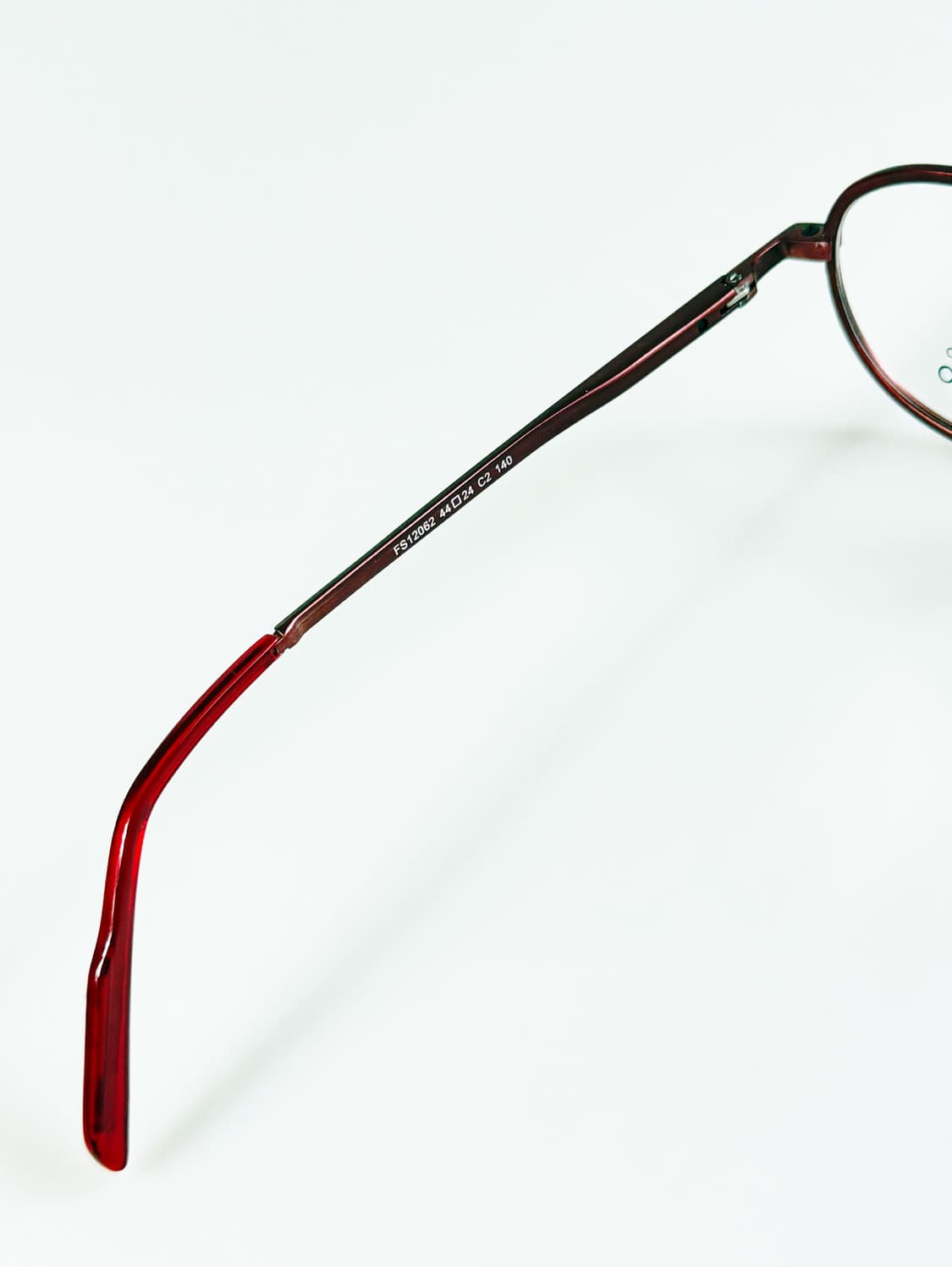Francesco Smalto 버건디 레드 프레임 빈티지 안경 상품이미지7