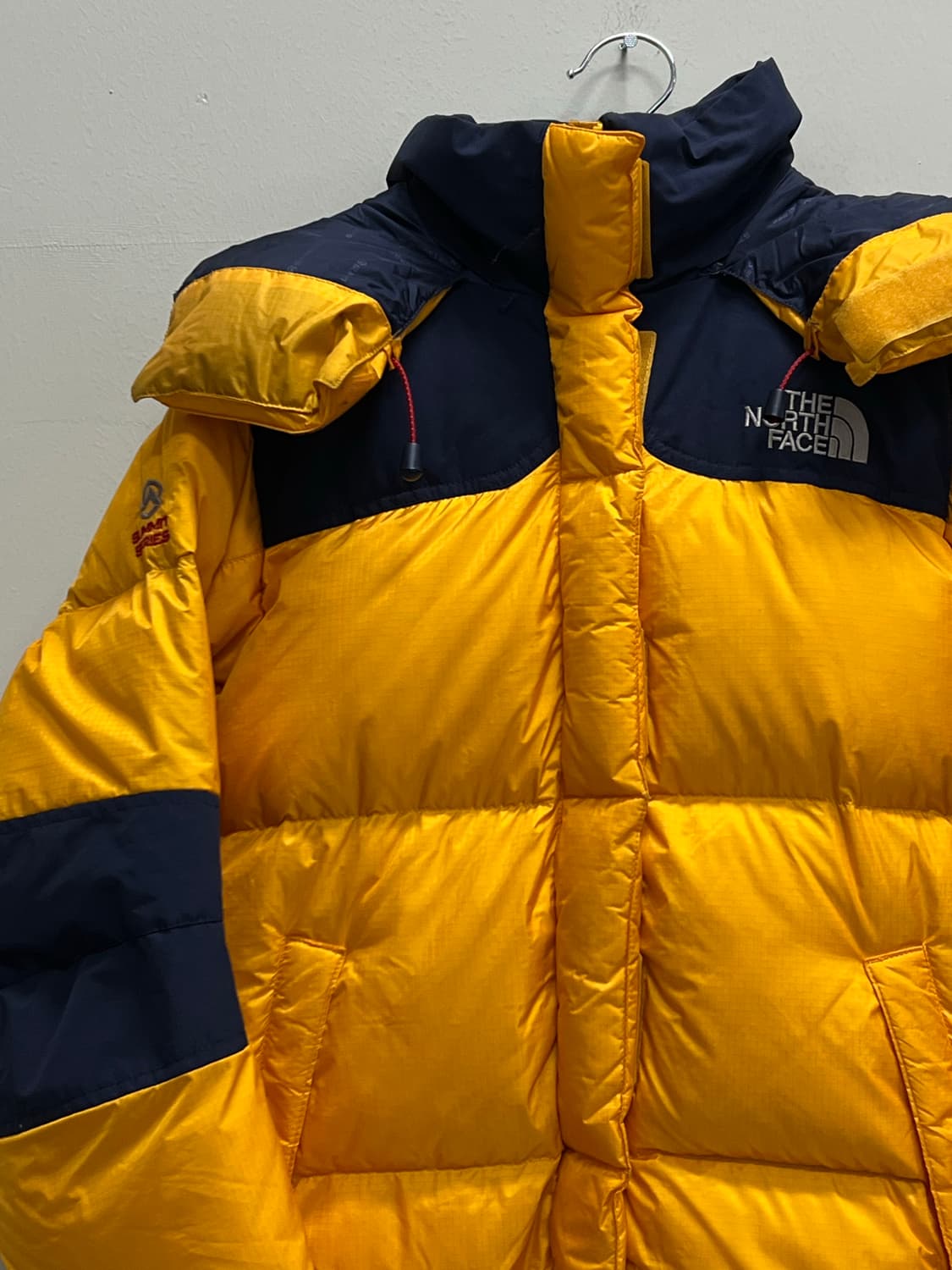 노스페이스 서밋시리즈 윈드스토퍼 드롭 700필 구스다운 패딩 자켓 옐로우 상품이미지3