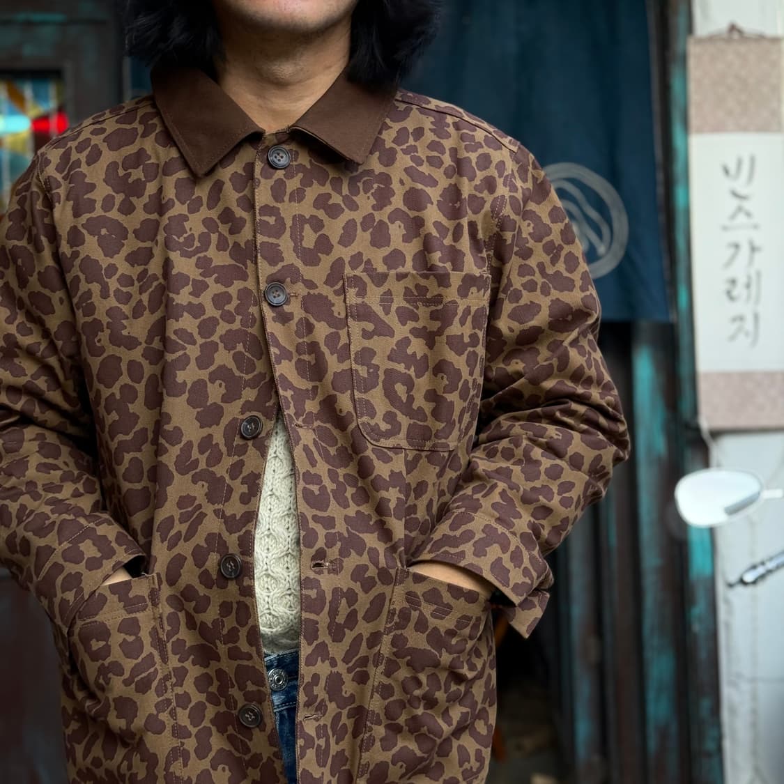 브라운브레스 스프레드 헌팅자켓 - 브라운 L 상품이미지8