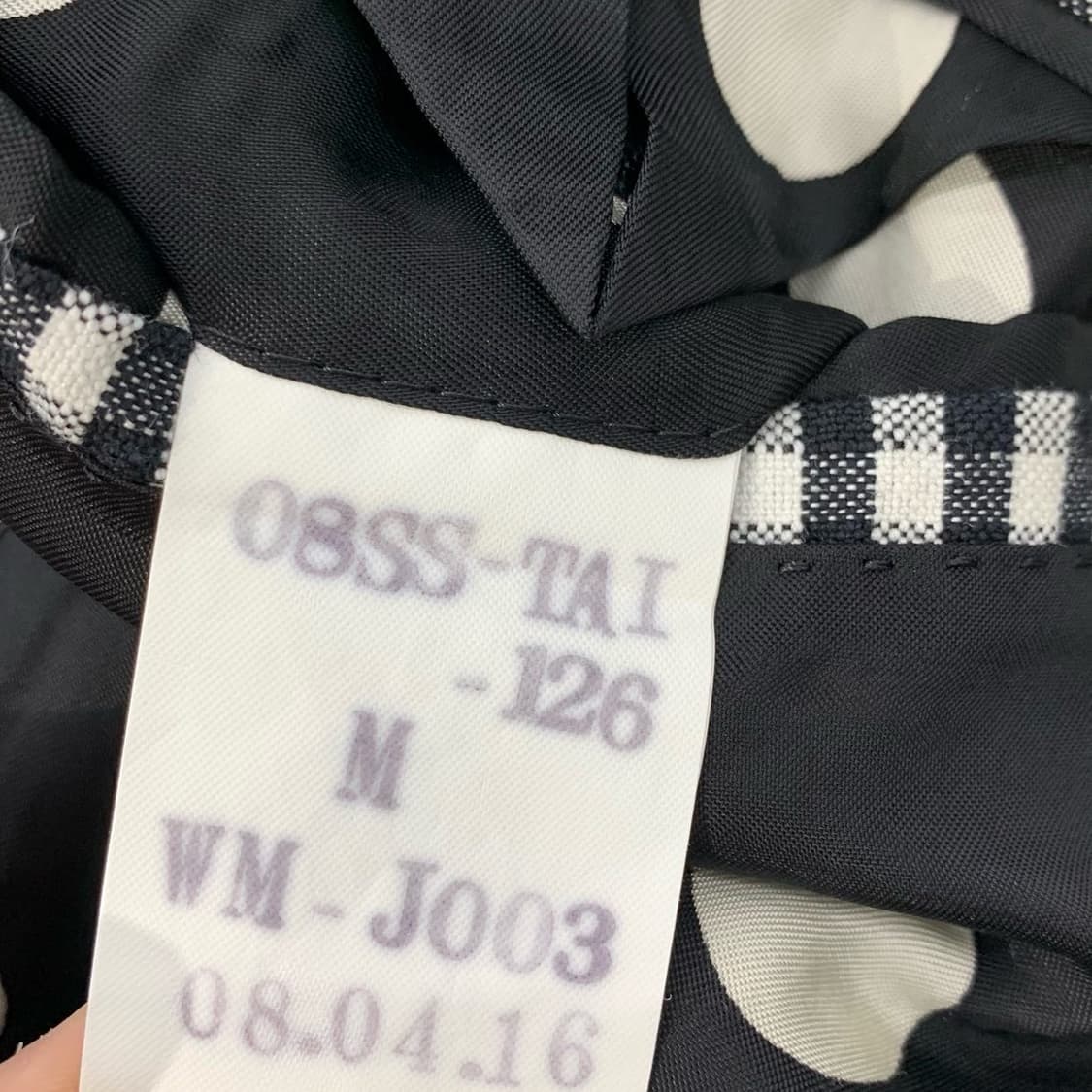 와코마리아 깅엄 체크 2B 블레이져 상품이미지6