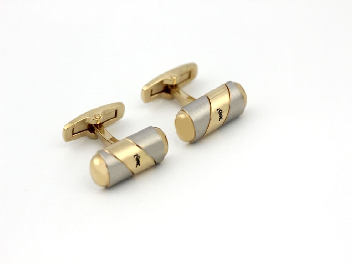 입생로랑 A등급 남자 명품 커프스 빈티지 상품이미지2
