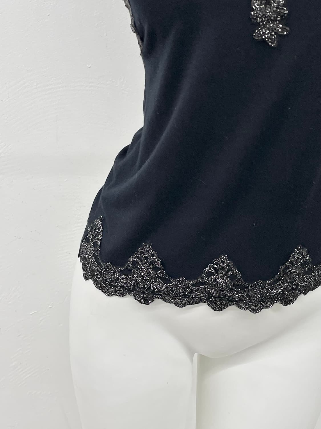 블랙 페어리 레이스 탑 상품이미지3