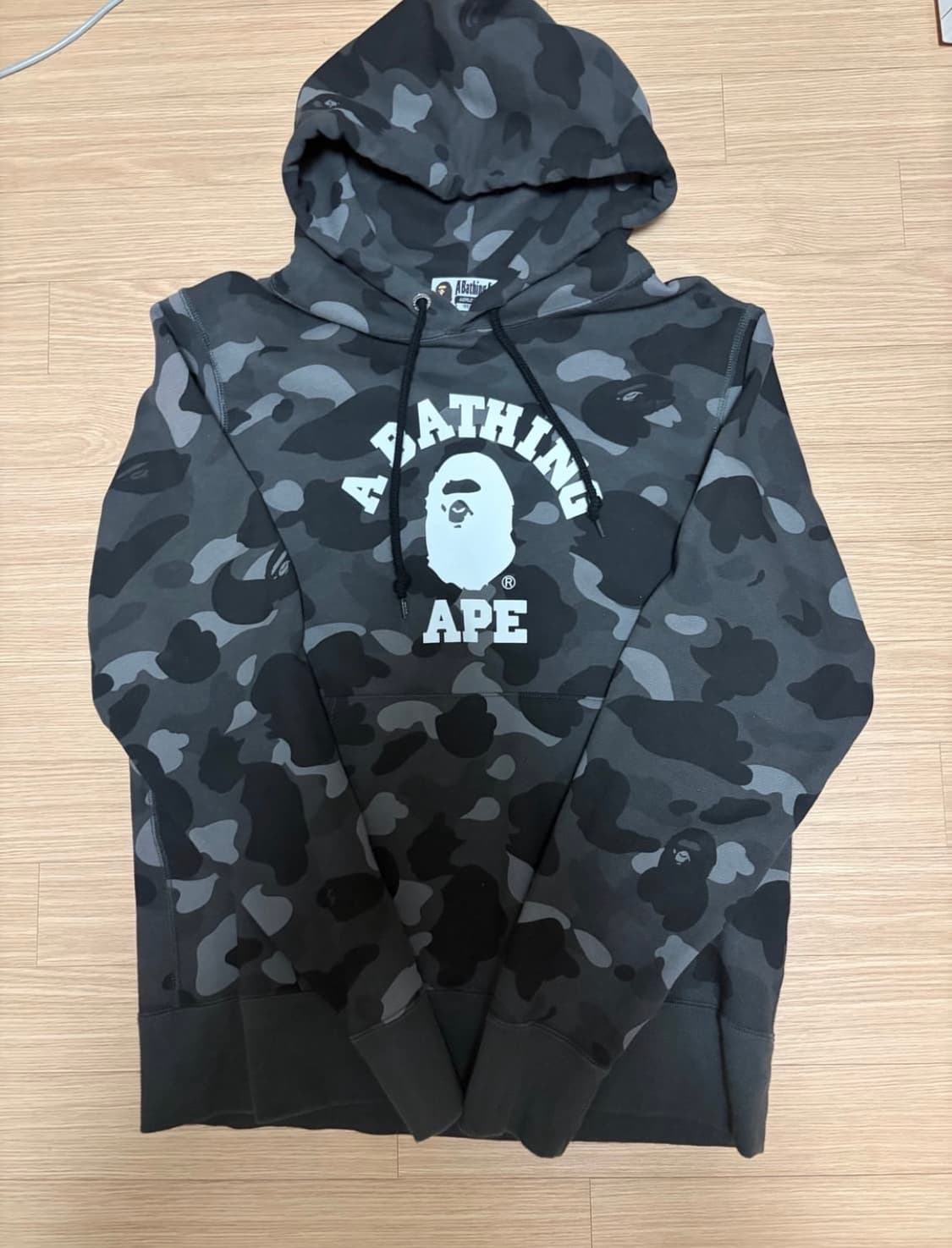 BAPE Color Camo College Pullover Hoodie 상품이미지1