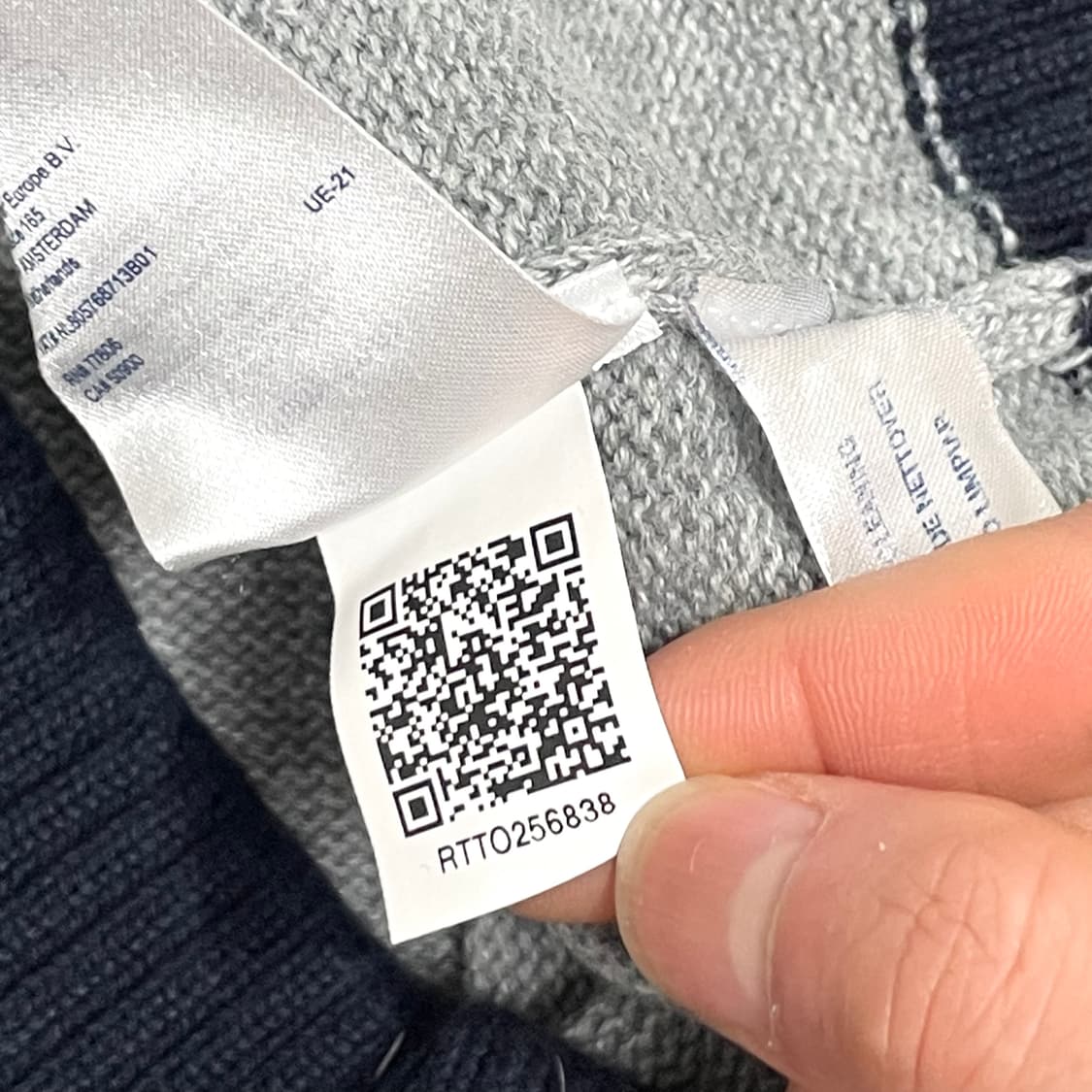 타미힐피거 그레이 니트 여성S 상품이미지5