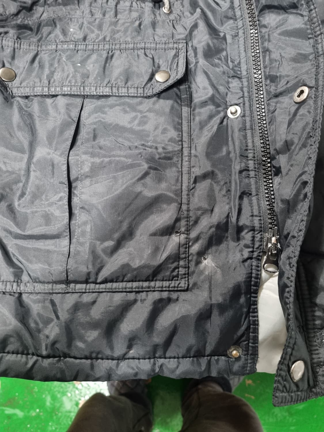 80~90's 빈티지 LA kings 코치 패딩 파카 빅사이즈 상품이미지4