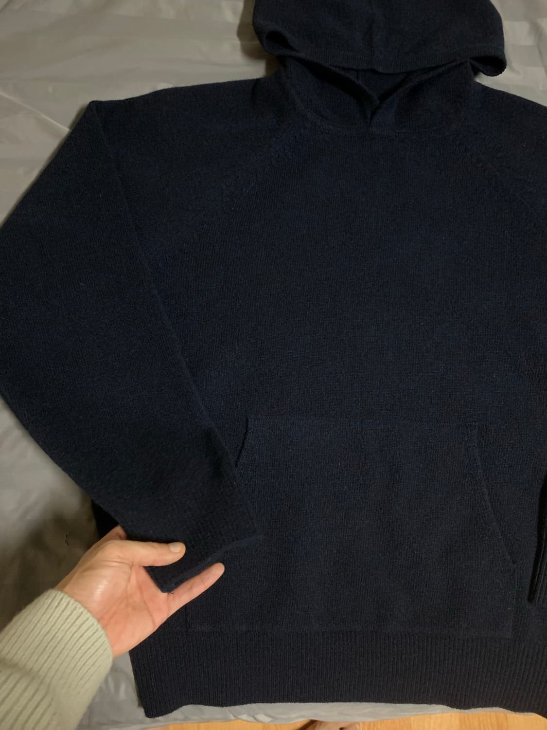 sew 코지울캐시미어 후드니트 상품이미지4