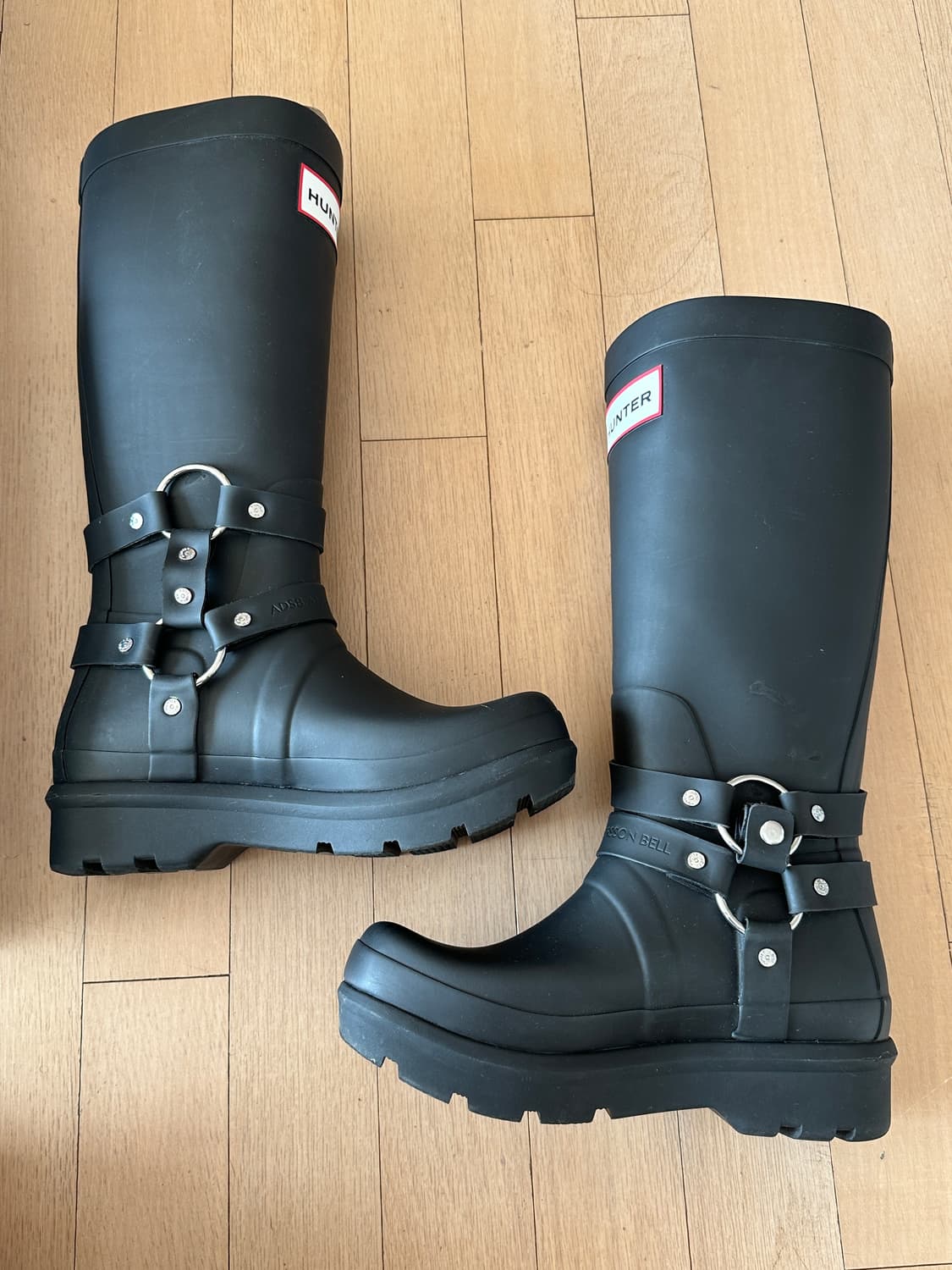 *풀박스* 헌터 x 앤더슨벨 오리지날 2.0 톨 부츠 블랙 W250 상품이미지4