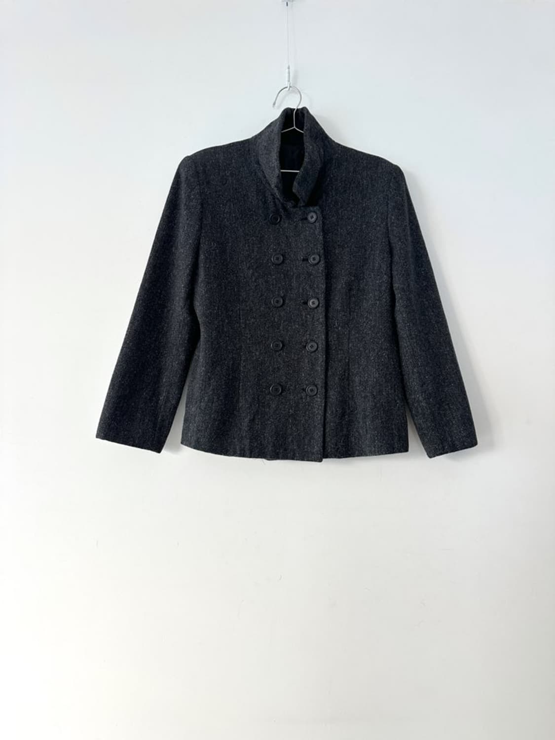 Double half coat / grey 상품이미지1