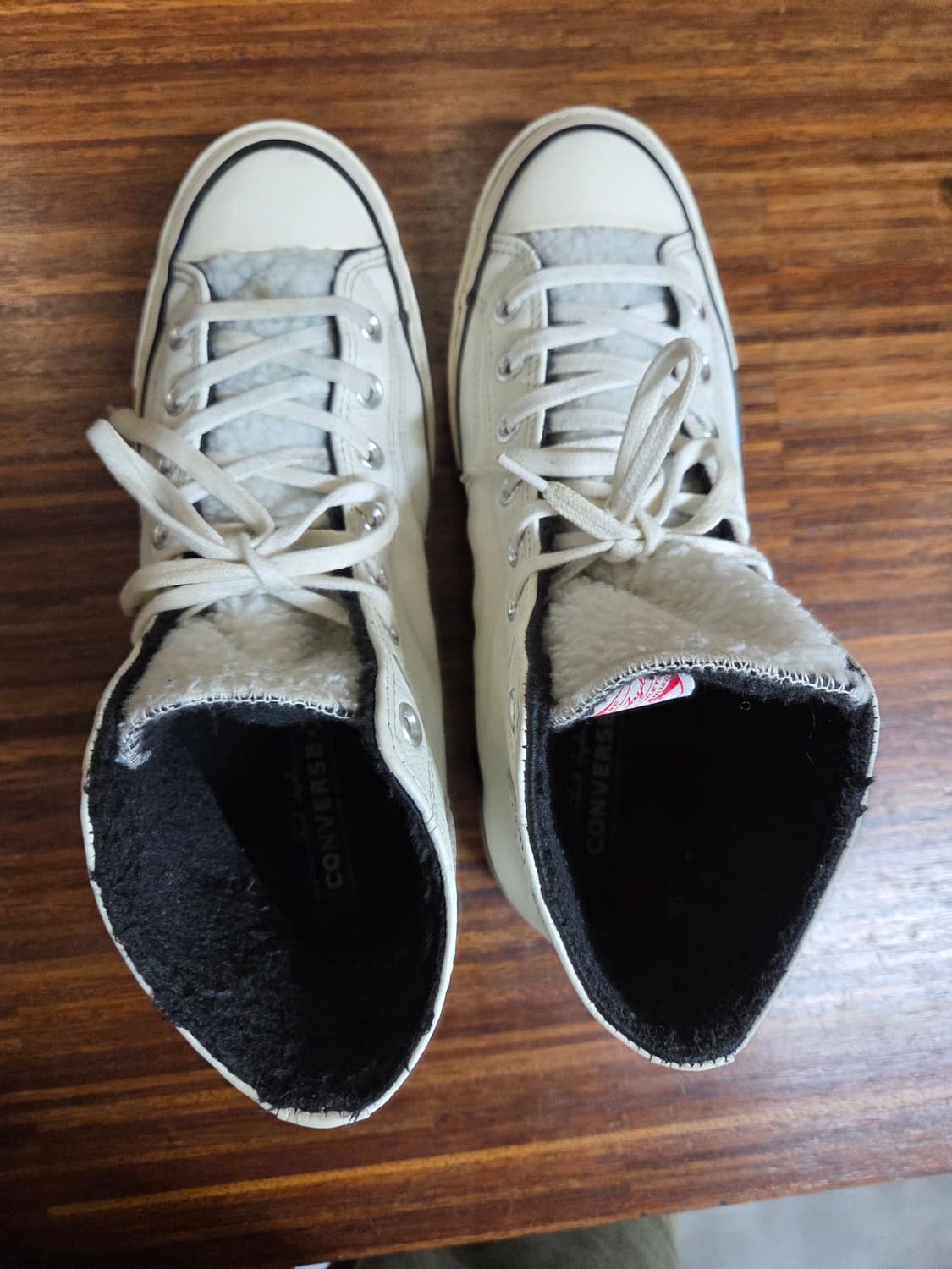 컨버스 척테일러 윈터 안감양털 레더 하이 280 상품이미지2