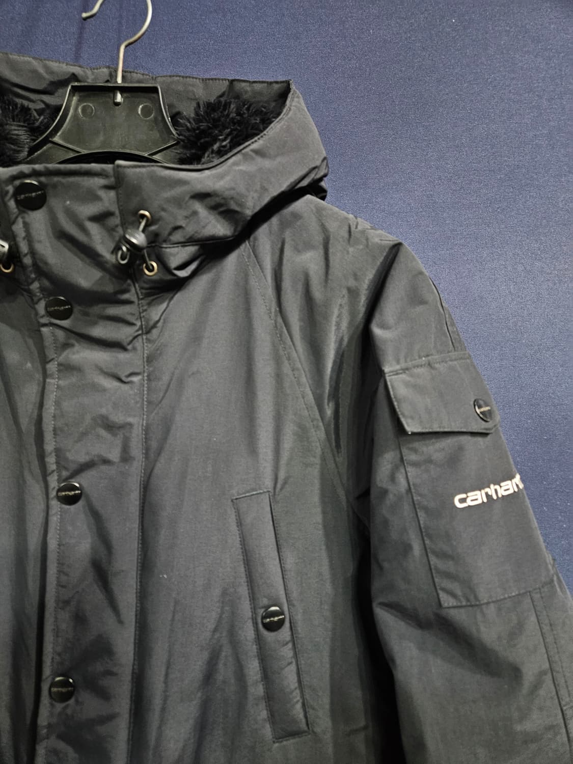 칼하트 차콜컬러 남성 90~95 야상점퍼  상품이미지4