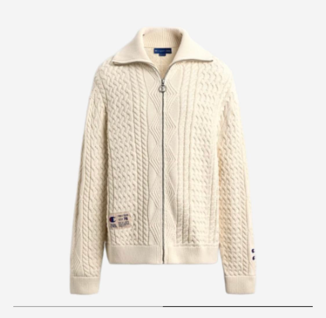 자라 챔피온 하이넥 집업 가디건 M 상품이미지2