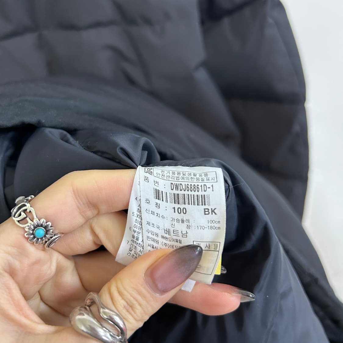 디스커버리 여성 오리털 롱패딩 100  상품이미지3