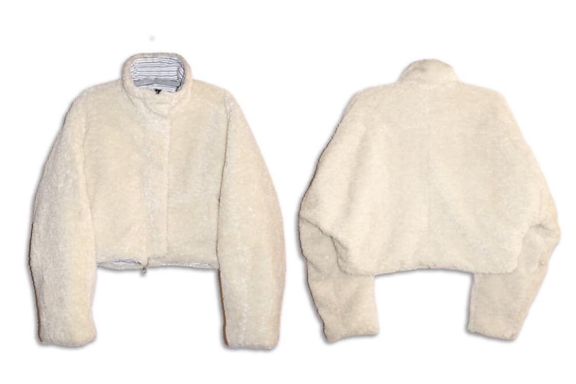 인앤양인하모니 리버시블 퍼자켓 아이보리 상품이미지2