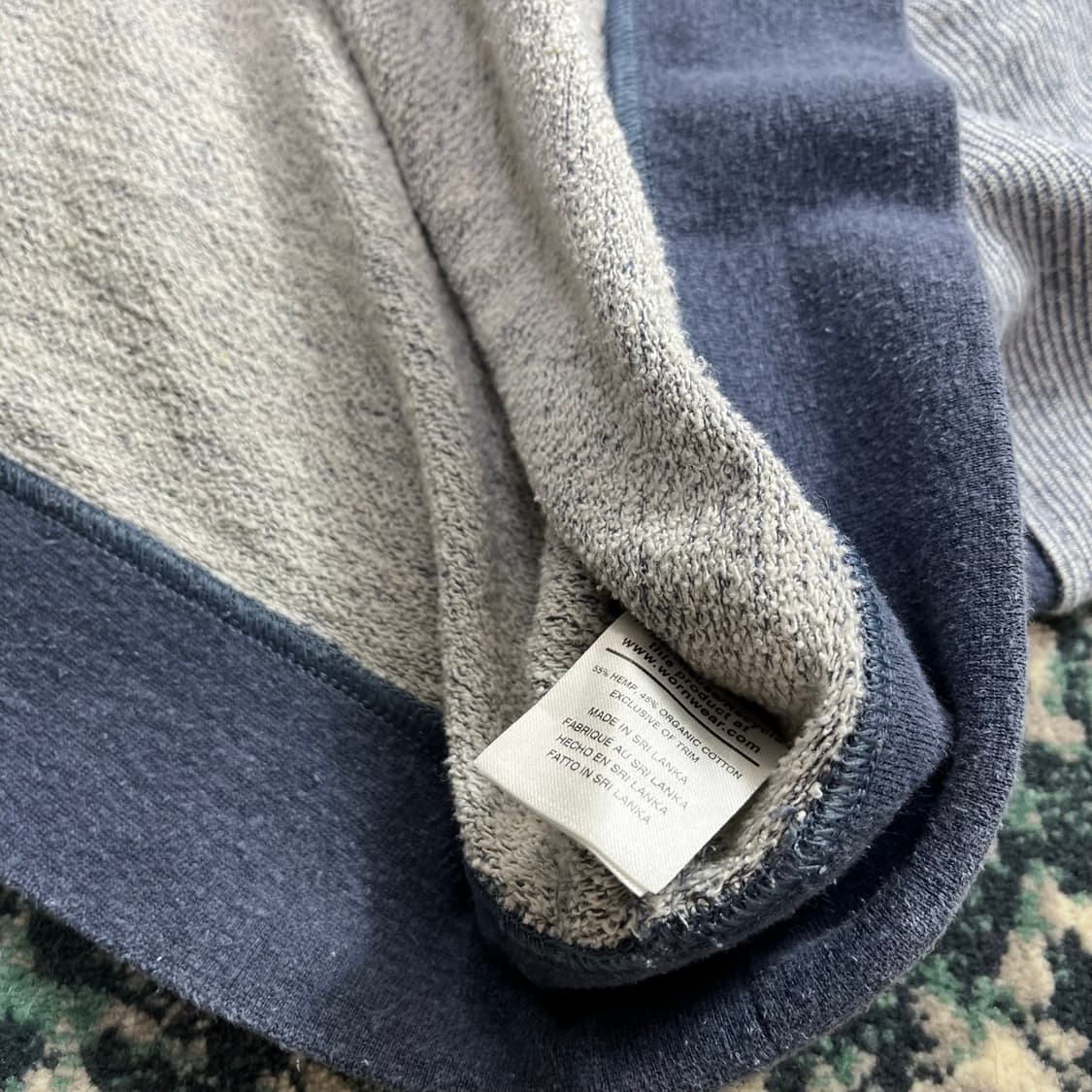 파타고니아 스트라이프 크루넥 스웻 맨투맨 (XL) 상품이미지3