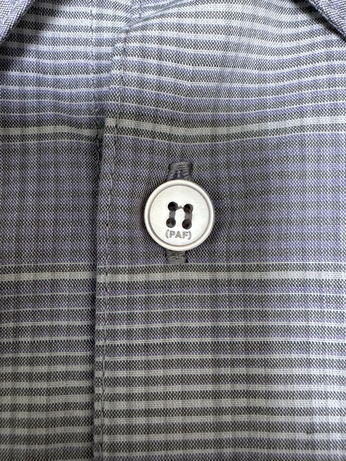 포스트 아카이브 팩션(파프) 8.0+ 베이비블루 체크 셔츠 XL 상품이미지4