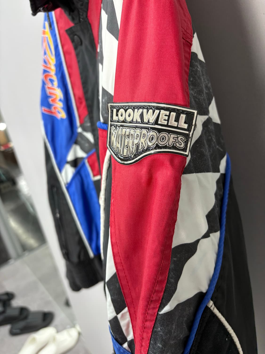 빈티지 Look well 레이싱 봄버 재킷A1901 상품이미지6