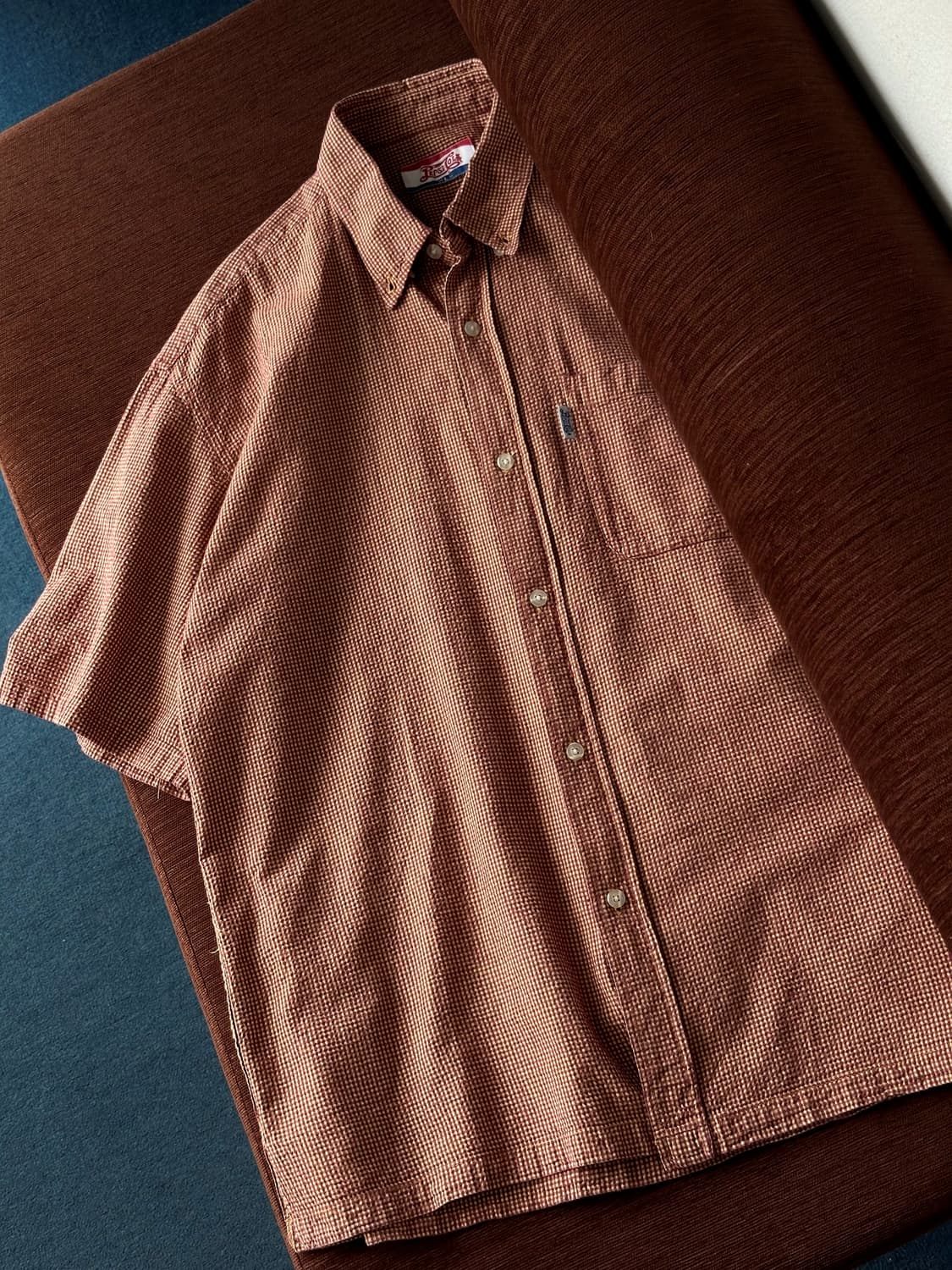 Natural sucker fabric H/S shirt 상품이미지6