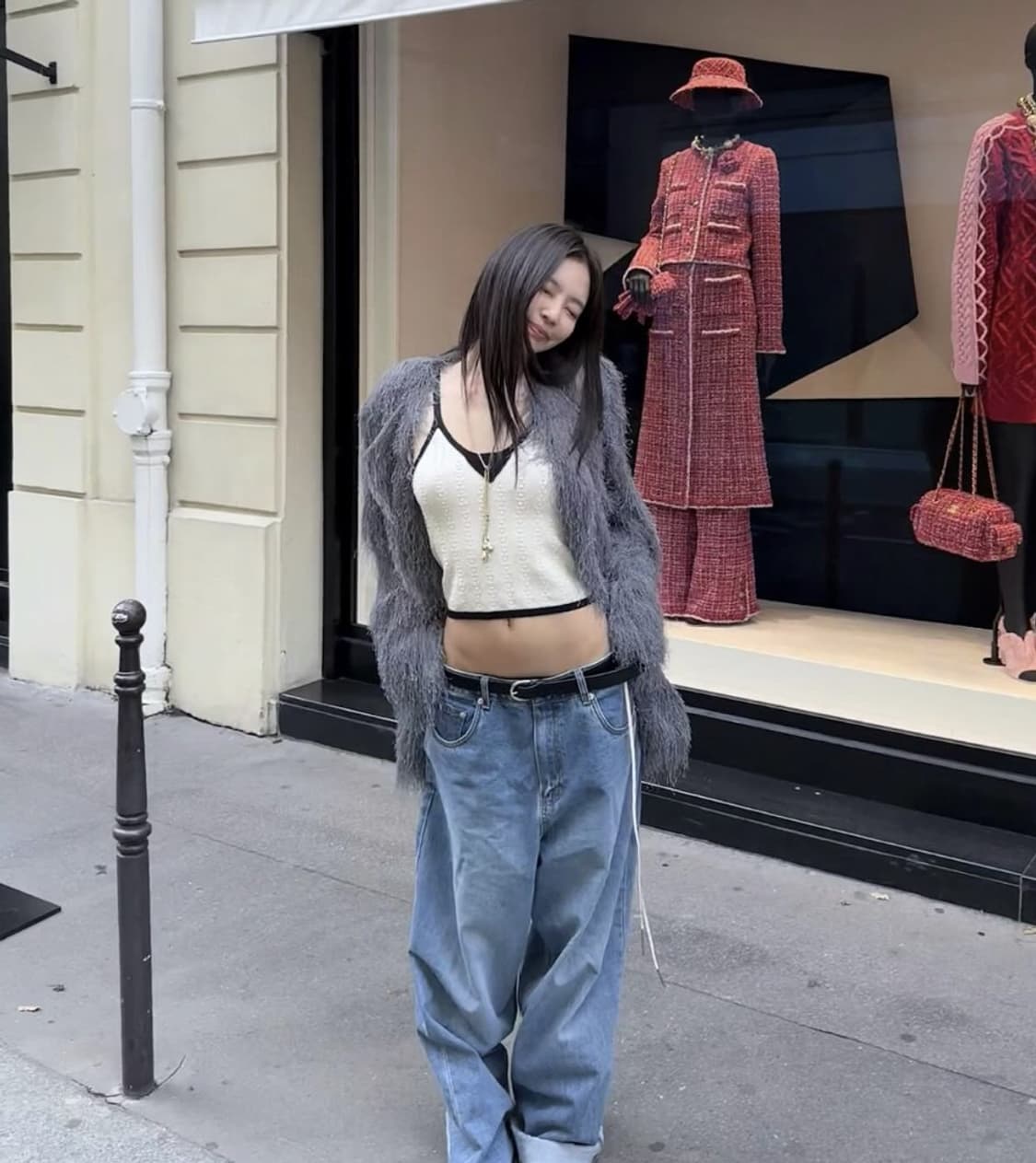 제니착용 ERA 와이드핏 데님 팬츠 S 상품이미지1