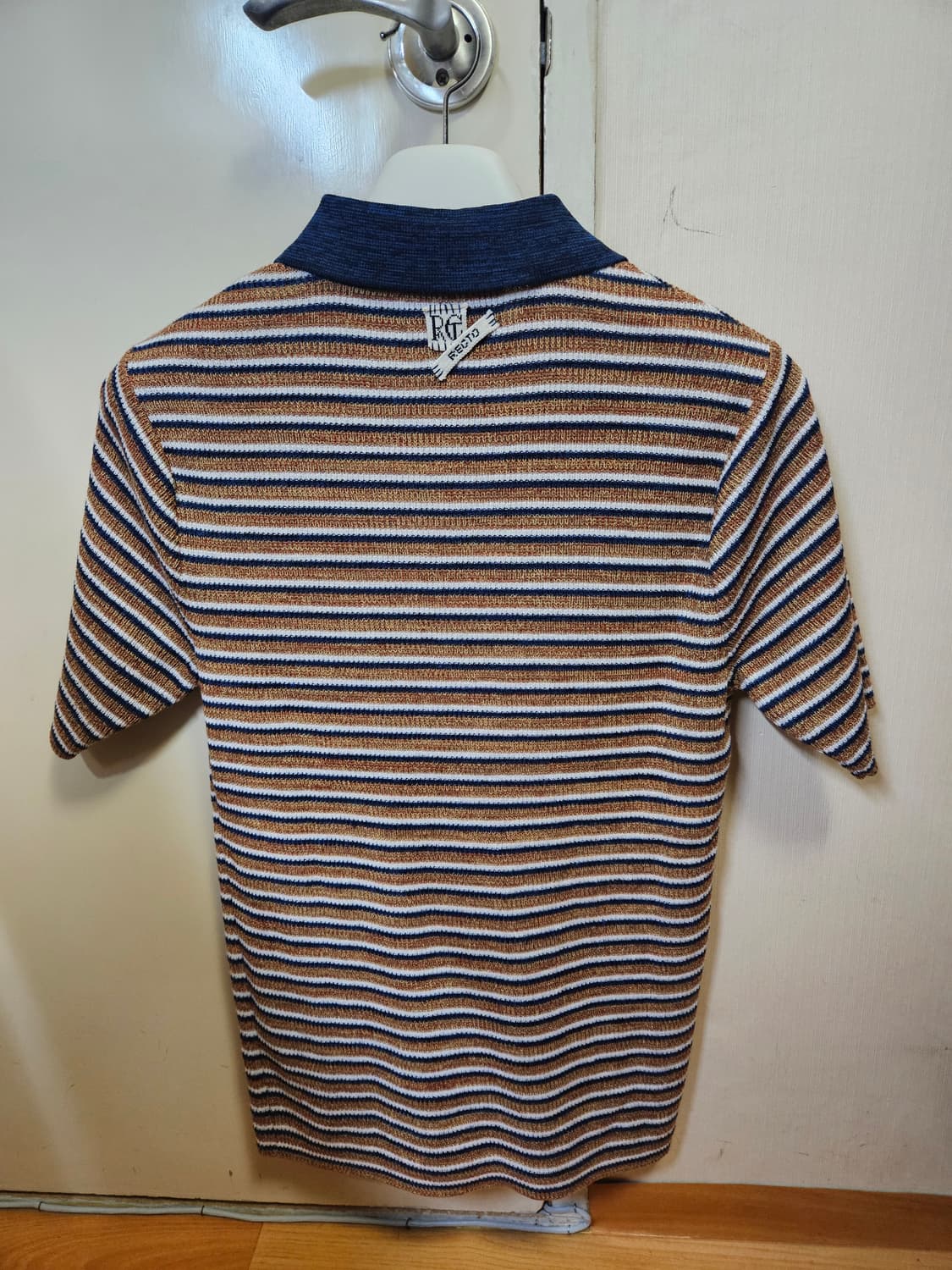 M) 렉토 24ss 70s 프렌치 폴로 니트 상품이미지3