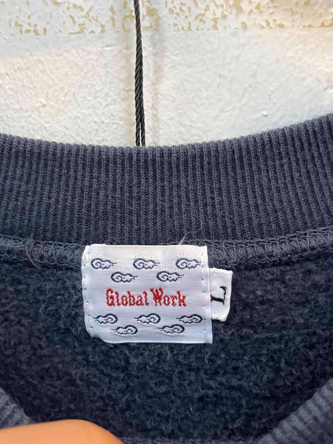Global Work 네이비 스웻셔츠 L 상품이미지4