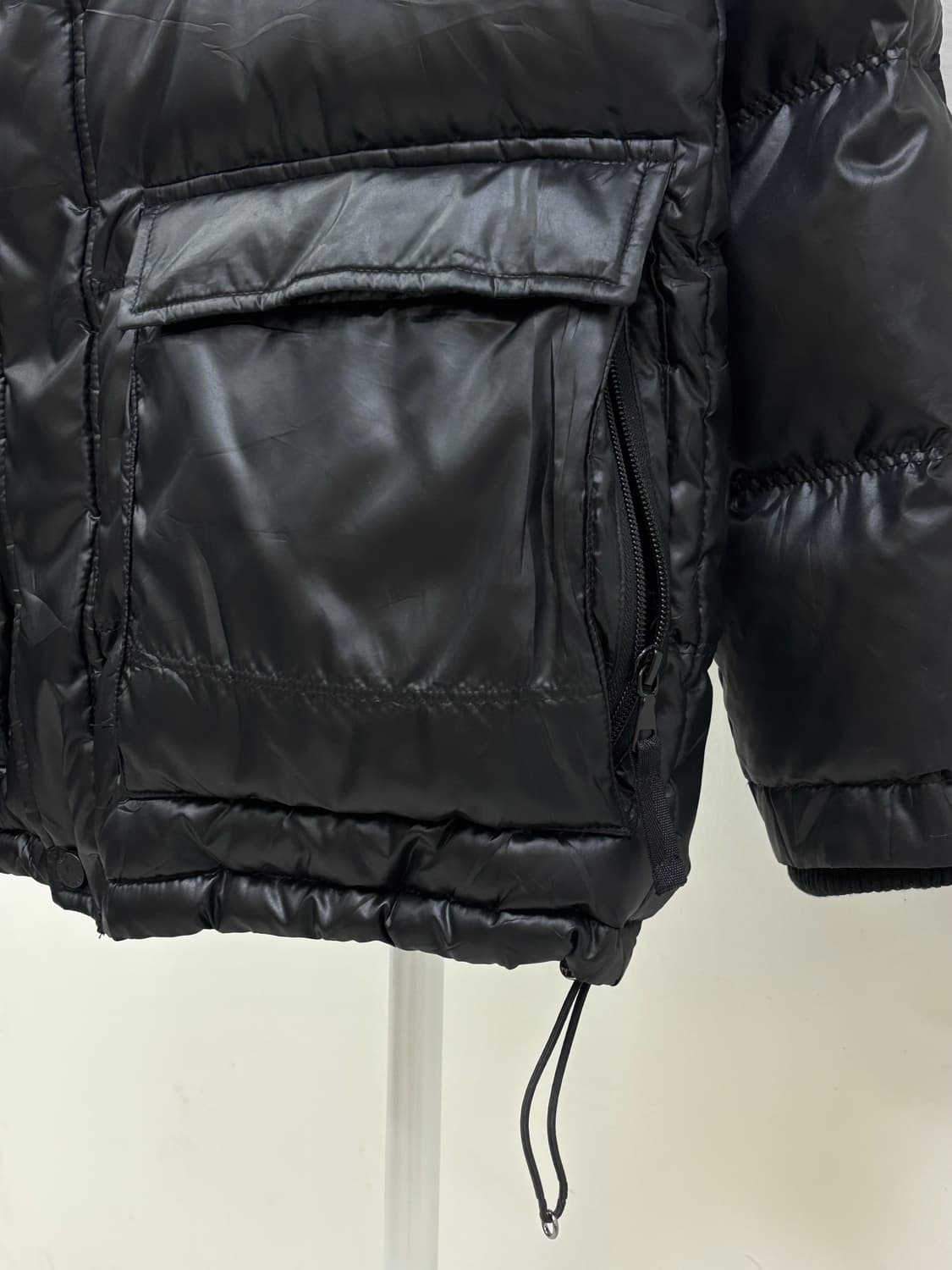 빈티지 블랙 점퍼 패딩 상품이미지8