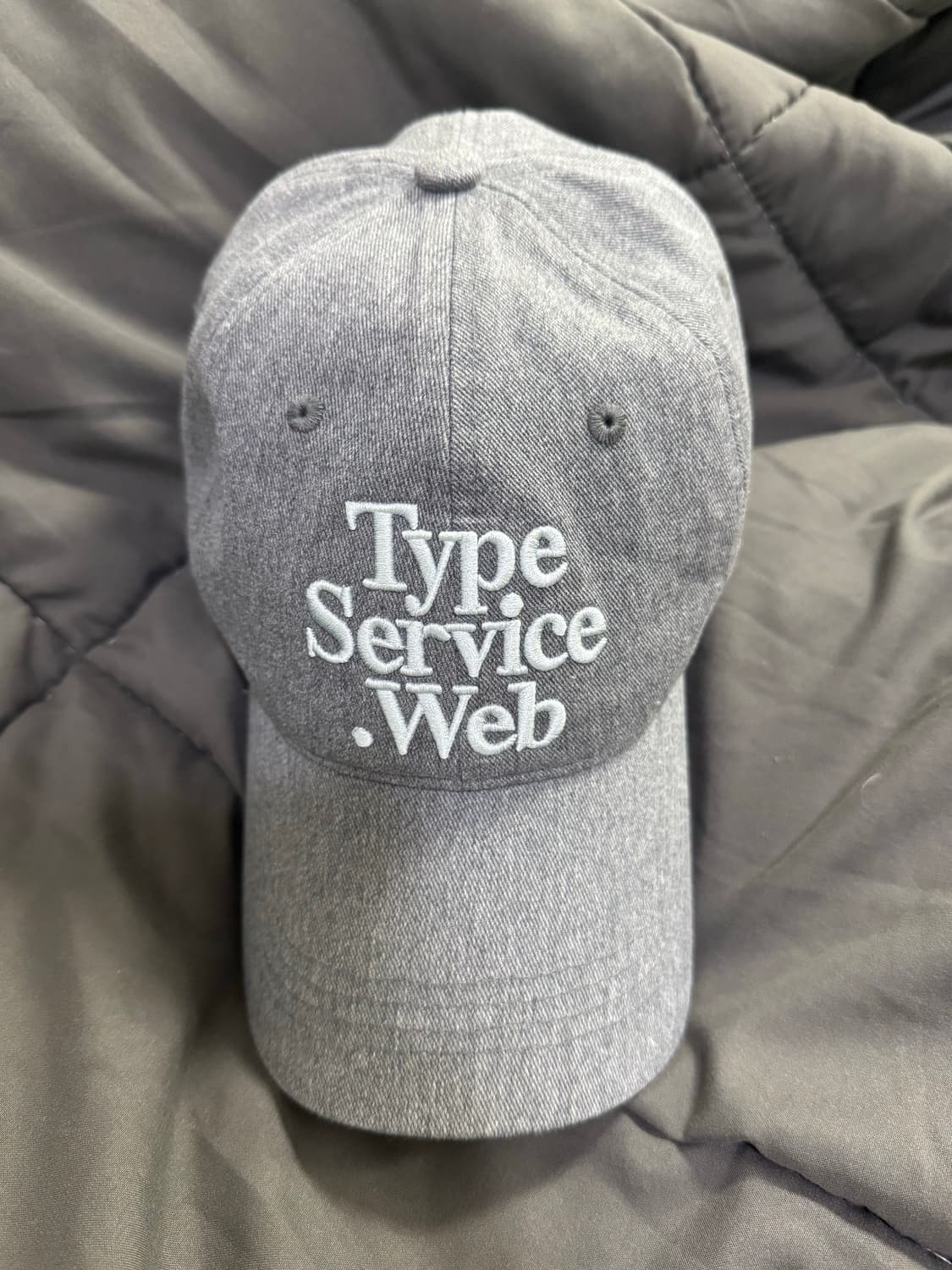 타입서비스 웹 캡 멜란지 그레이 상품이미지1