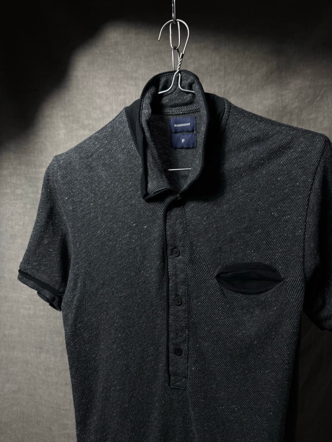 MIHARA YASUHIRO Half-Button Polo Shirts 상품이미지3