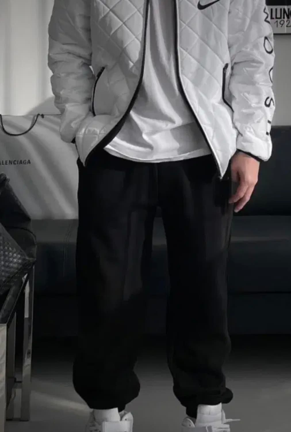 나이키 스우시 퀼팅 자켓 L사이즈 상품이미지7