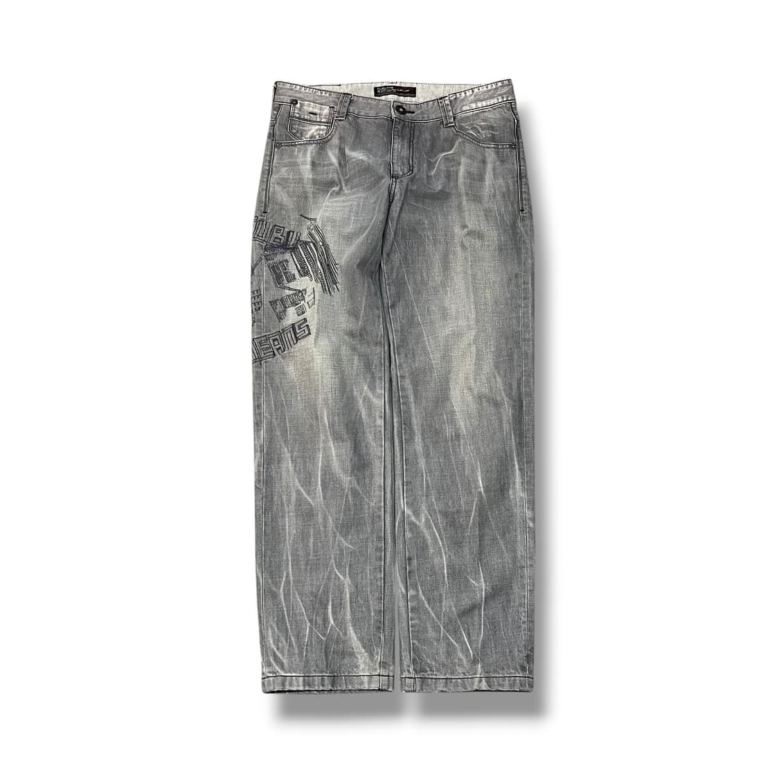  푸부 그래픽 데님팬츠 y14126 상품이미지2