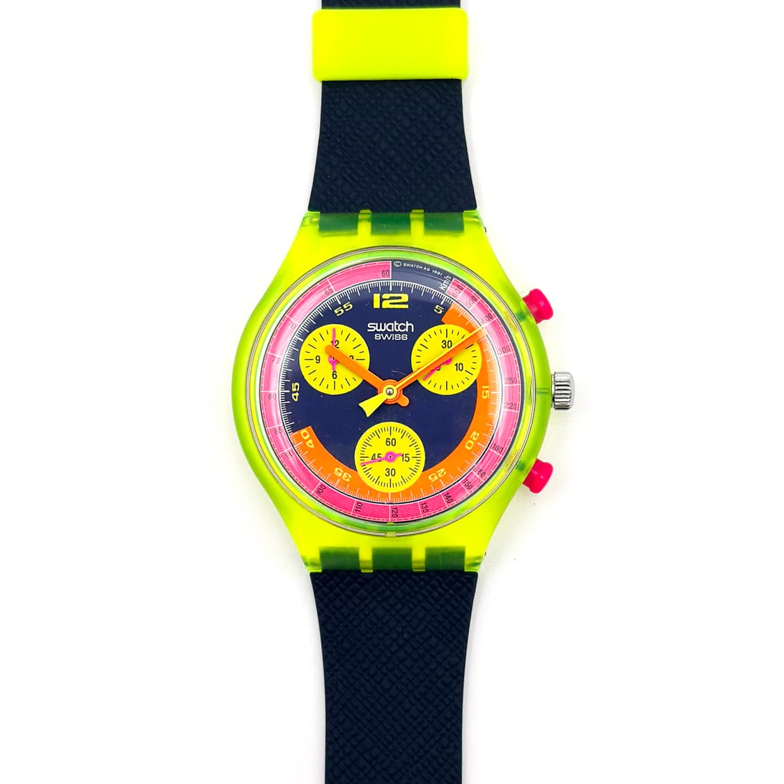 91년판) 빈티지 스와치 크로노 grand prix 상품이미지3