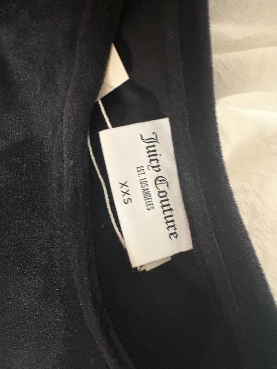 쥬시꾸뛰르 벨벳 미니 원피스 상품이미지3