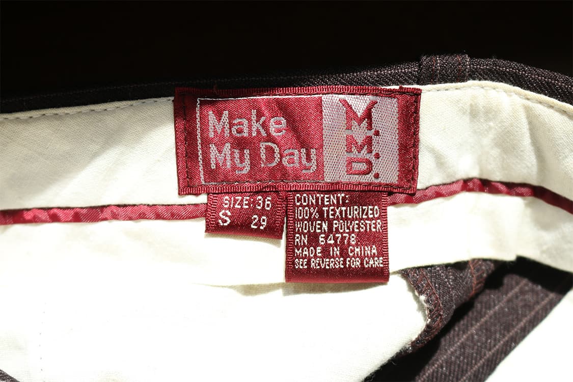 빈티지 핀스트라이프 트라우저 상품이미지7