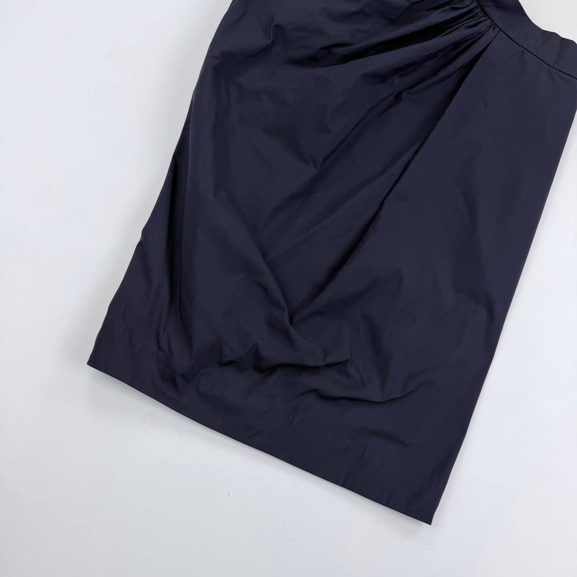 비비안웨스트우드 레드라벨 언발란스 네이비스커트 상품이미지5