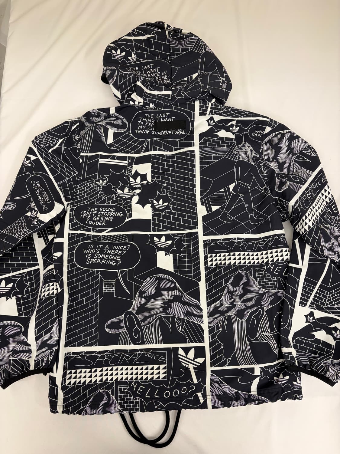 [xs] 아디다스 오리지널 카툰 그래픽 후드 바람막이 상품이미지5