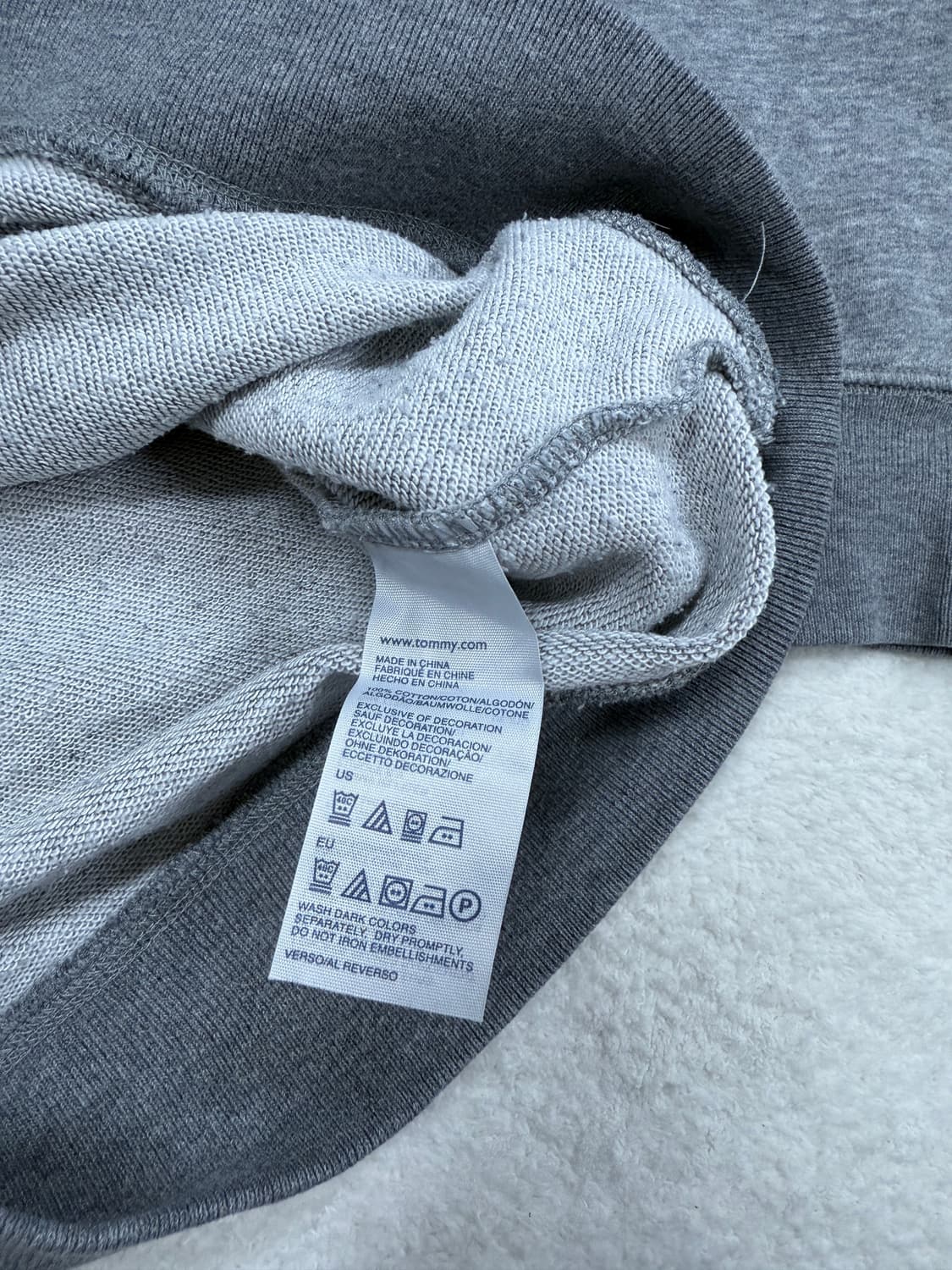 타미힐피거 맨투맨 (M) 상품이미지3