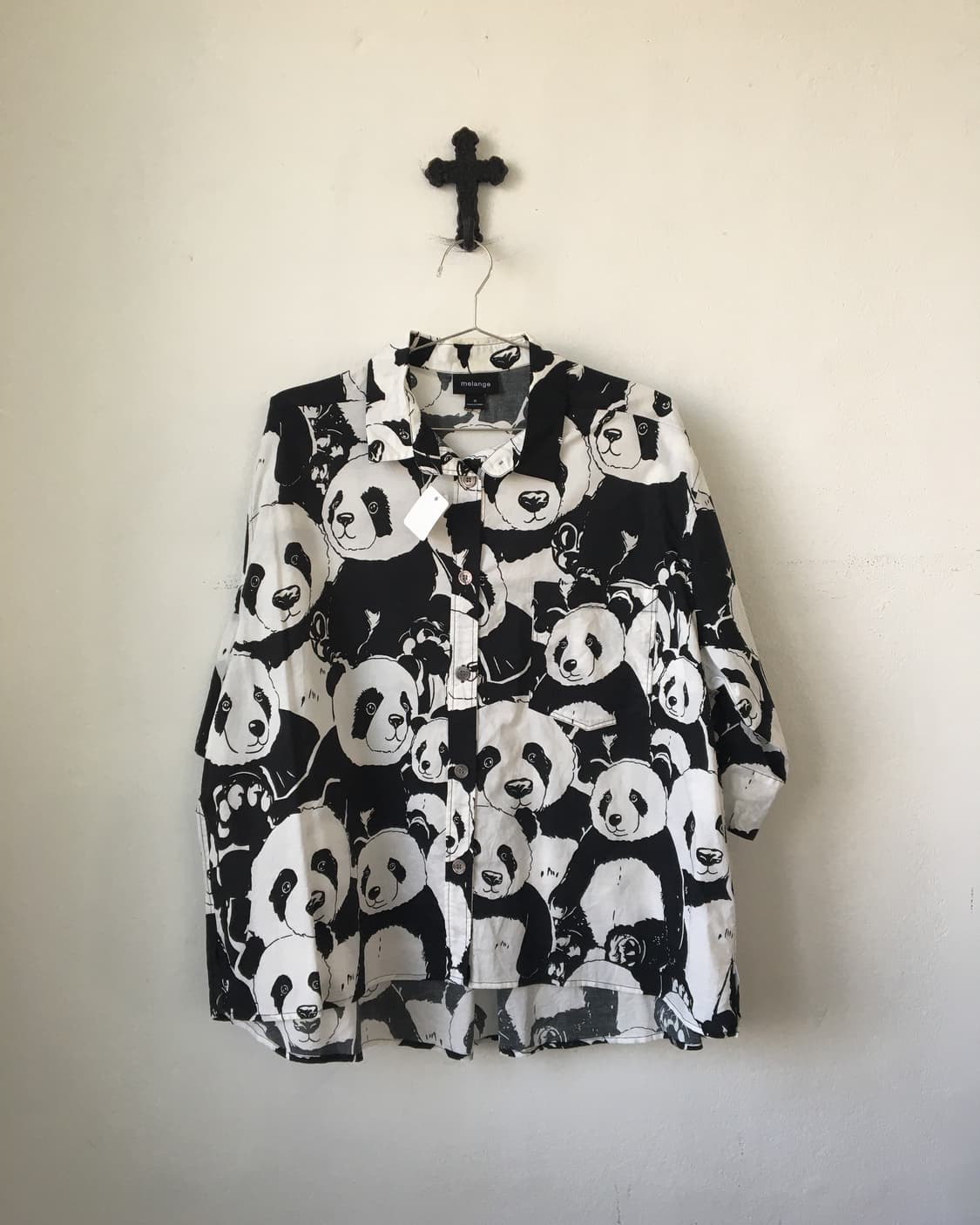 Panda pattern shirt 상품이미지2