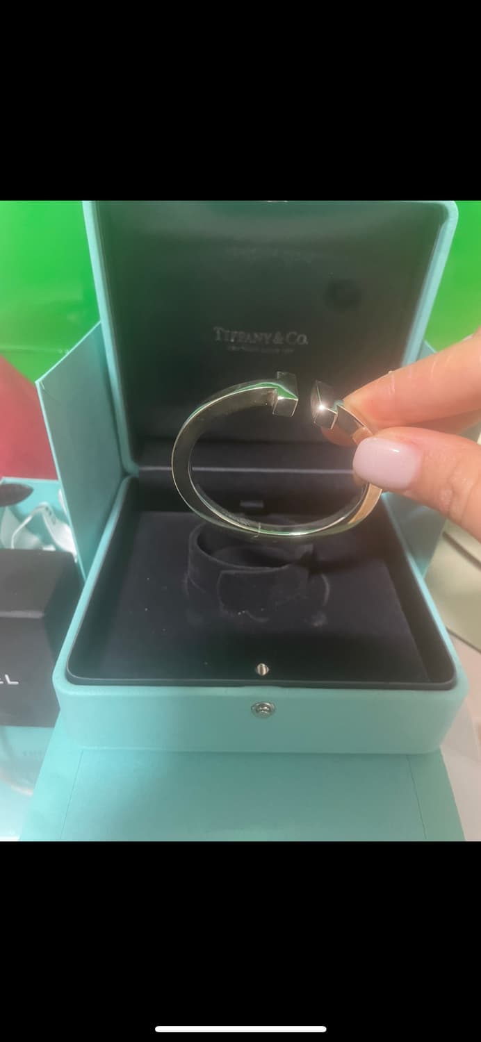 티파니 T 스퀘어 팔찌xs 상품이미지3