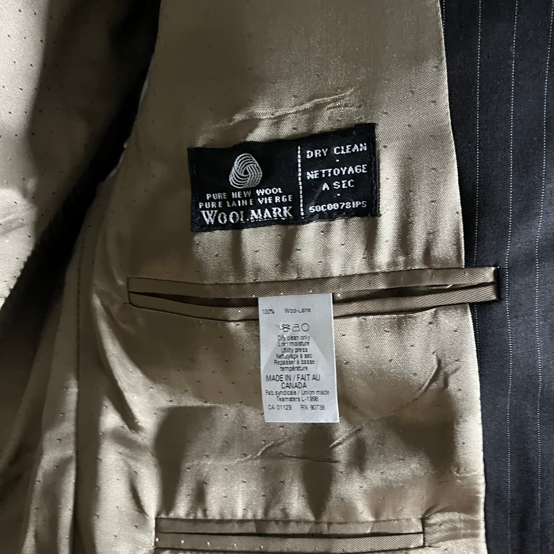 캘빈클라인 블랙 정장 자켓 (새상품) 상품이미지7