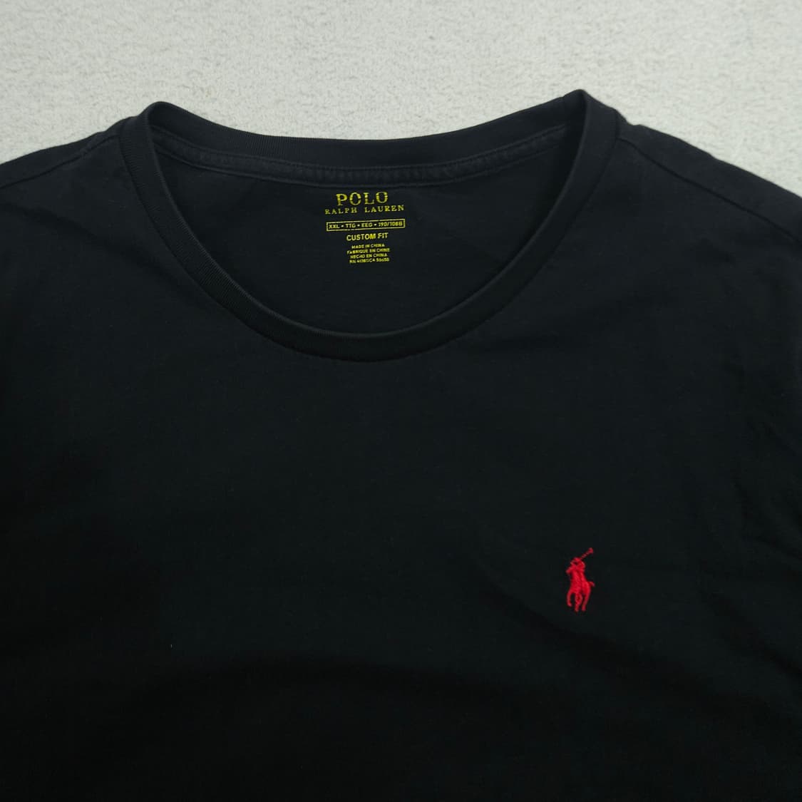 폴로 랄프 로렌 롱슬리브 XXL 블랙 상품이미지3