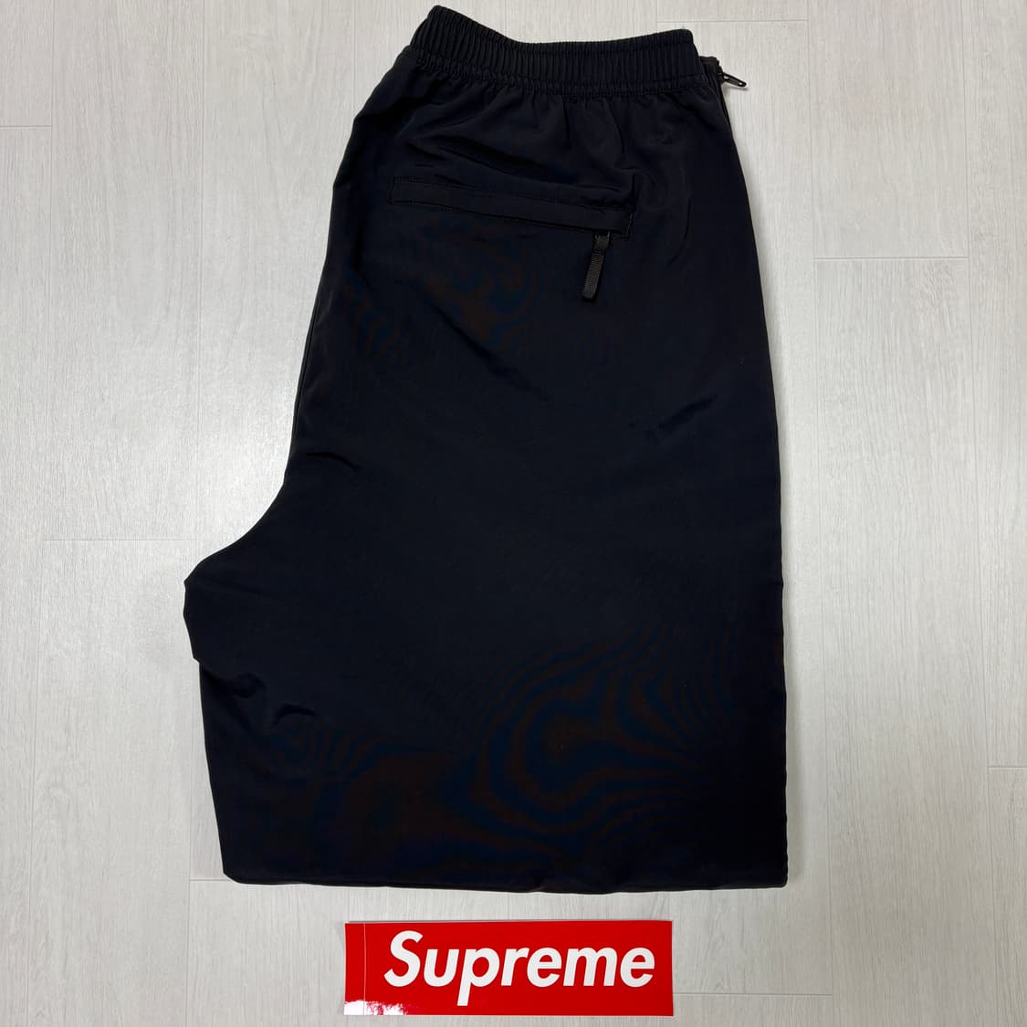 슈프림 웜업 트랙 팬츠 블랙 (M) 상품이미지4