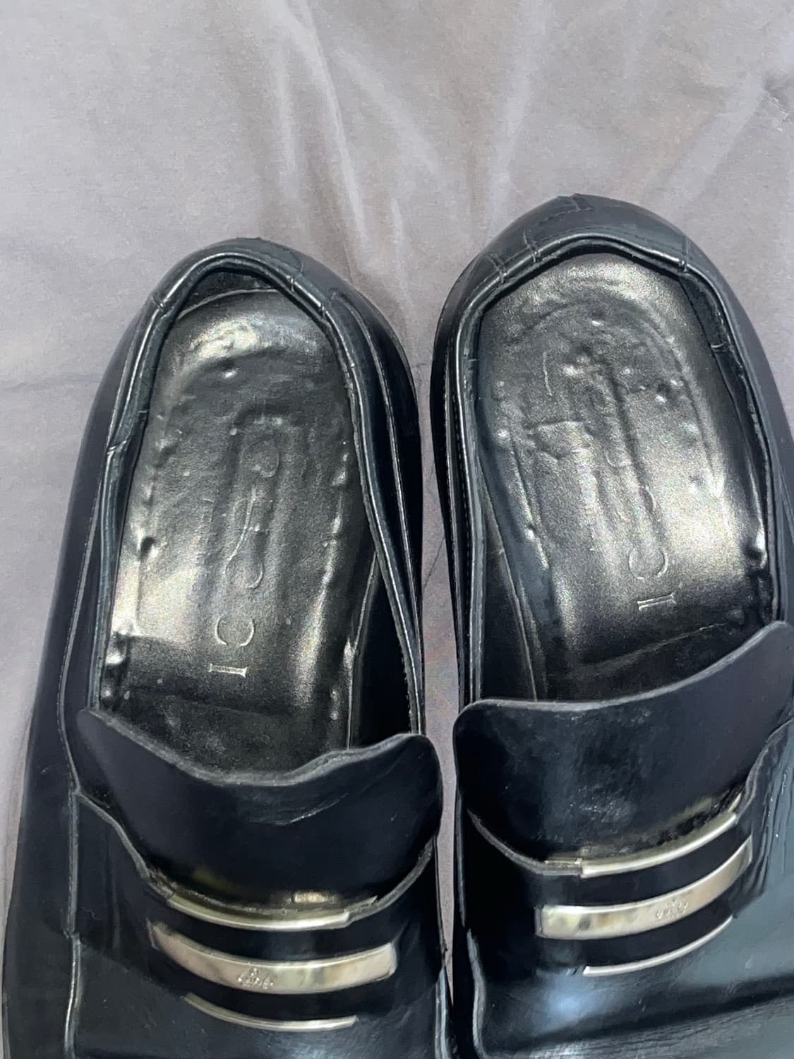 ‘00s’ Vintage Gucci Loafers Leather  상품이미지4