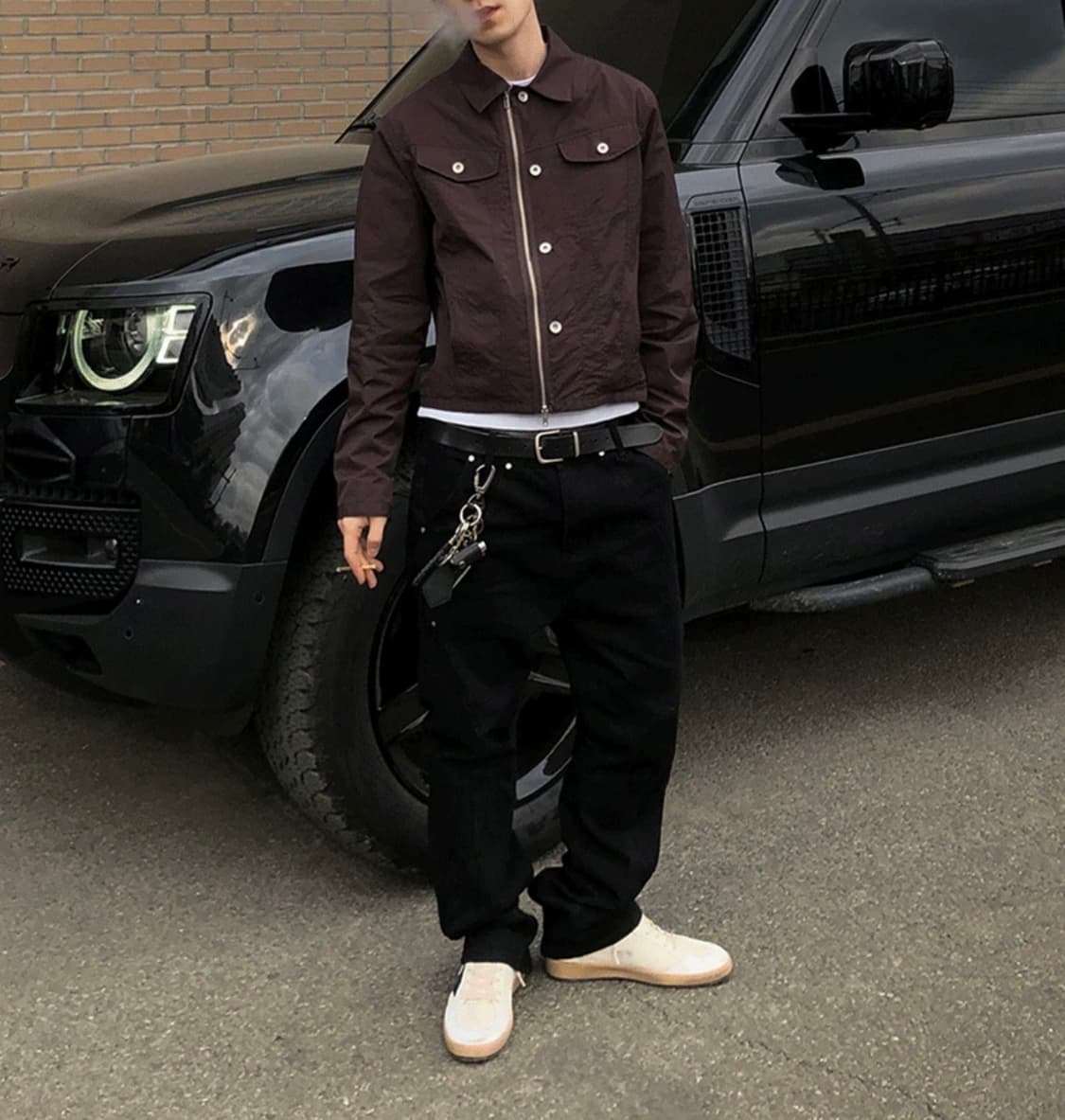 이쓔 나일론 트러커 자켓 L 상품이미지1